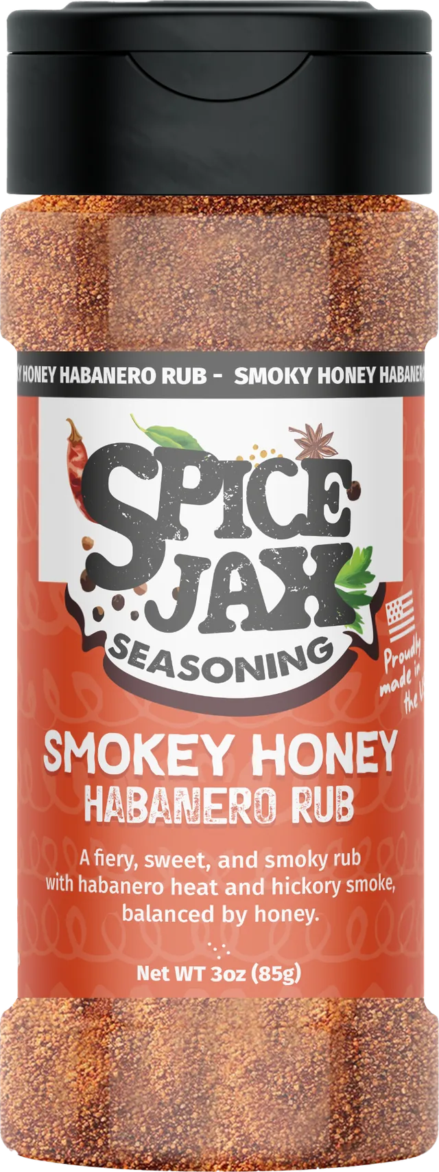 Smoky Honey Habanero Rub