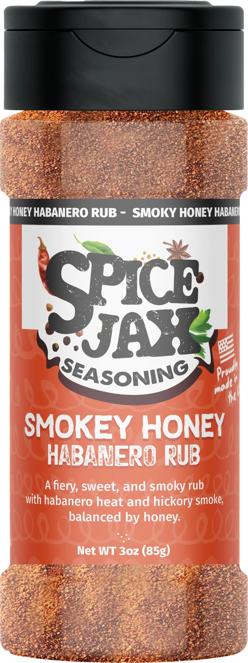 Smoky Honey Habanero Rub