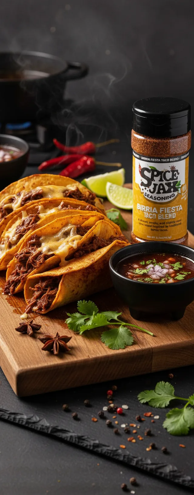 Birria Fiesta Tacos
